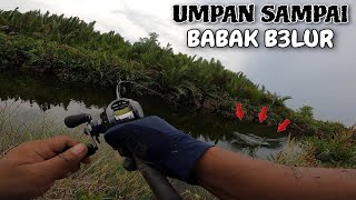 SEPERTI MANCING DIPASAR‼️CASTING IKAN GABUS  SHIMANO SLX DC XT [upl. by Wilbur847]