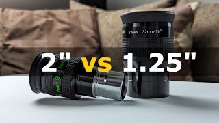 Are 2” eyepieces really better than 125” ones [upl. by Caleb]