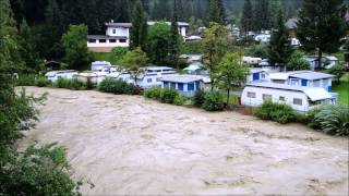 Overstromingen in het Brixental  31 Juli 2014 [upl. by Laemaj]