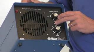 OdorStop OS3500 Ozone Generator Demonstration Video [upl. by Suirauqram781]