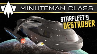 Starfleets Minuteman Class  Star Trek Legacy Game [upl. by Stanly416]