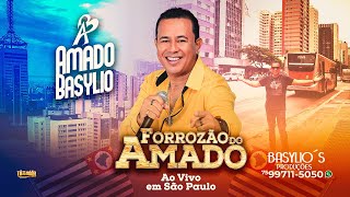 Forrozão do Amado Amado Basylio Ao Vivo Em São Paulo 2024 sãojoão festajunina [upl. by Celene]