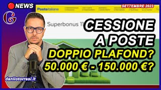 Riapertura CESSIONE DEL CREDITO Poste 2023 ultime notizie 50000 o 150000 euro [upl. by Alta204]