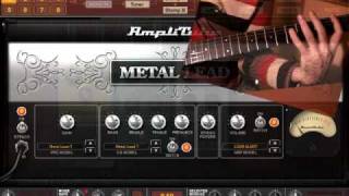 Amplitube 3  Metal [upl. by Nerret]