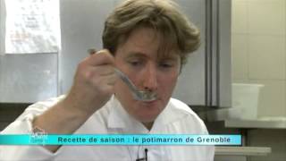 Potimarron surprise  Recette du 26 novembre 2012 [upl. by Tayler]