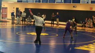 Miguel Bynum vs SWD 132 Nautical Allen vs Clarkston 138 [upl. by Tattan]