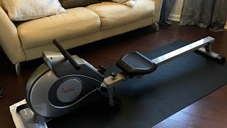 Sunny SFRW5515 Rowing Machine Review [upl. by Landry]