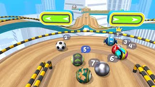 Going Balls Epic Race Gameplay Level 1 [upl. by Enayr192]