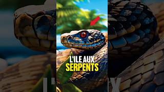 🐍 La vérité sur lîle aux serpents Queimada Grande au Brésil… [upl. by Ecnerwaled]