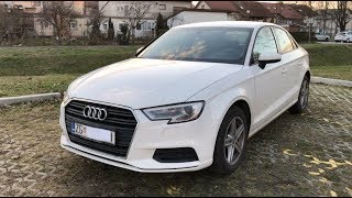 Audi A3 Sedan 2018 review amp quick test drive in 4K [upl. by Nennarb]