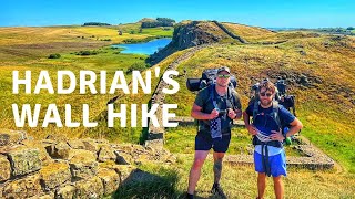 135km 84 miles hike  Hadrians Wall trail with 26 kg bags [upl. by Danita539]