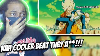 The time Goku and Vegeta stopped METAL COOLER from Conquering namek REACTION [upl. by Asilak]