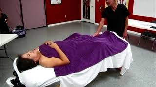 Lymphatic Massage part 1 of 2 [upl. by Greenebaum]