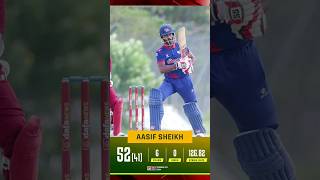 Aasif Sheikh  Nepal vs Qatar  ACC Premier Cup 2024 odinepal cricket [upl. by Vivyanne]