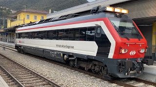 Un treno MOLTO STRANO a Mendrisio [upl. by Nojed190]