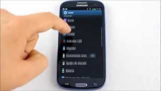 Samsung Galaxy SIII Resetare telefon [upl. by Zehcnas208]