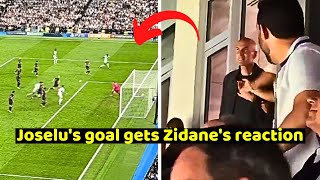 Zidanes reaction to Joselus second goal in Real Madrid Vs Bayern 21 [upl. by Dominga]