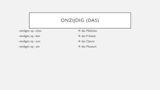 Duitse grammatica Het geslacht van zelfstandige naamwoorden [upl. by Atinnek]