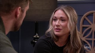 Rachel Tells Clayton Echard His Decision to Let Her Go Will Haunt Him  The Bachelor [upl. by Ier]