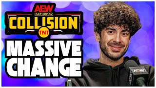 AEW Collision Moving amp Main Event For WWE Clash At The Castle REVEALED [upl. by Laws720]