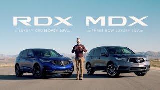 Acura MDX vs RDX SUV Comparisons – Which is Right for You [upl. by Cirred]