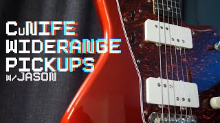 FENDER CUNIFE WIDE RANGE JAZZMASTER PICKUPS  Quick Review and Sounds  PlayJason [upl. by Aneahs]