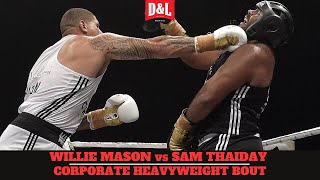 Willie Mason vs Sam Thaiday  Corporate Bout [upl. by Doretta]