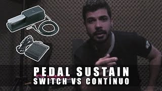 Pedal Sustain Switch VS Contínuo ou Half Damper [upl. by Akeimahs]