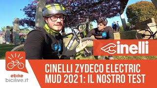 Cinelli Zydeco Electric Mud 2021 il test della bici gravel elettrica [upl. by Adnileb]