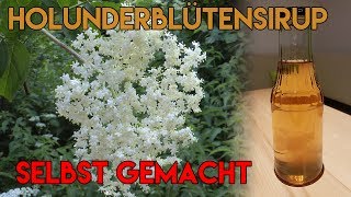 DIY  Holunderblütensirup selbst gemacht [upl. by Carlo680]