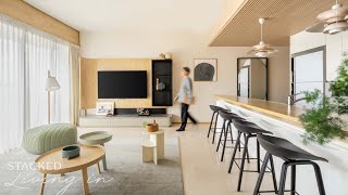 Inside An Indonesian Family’s Penthouse Apartment With Stylish Scandinavian Furniture [upl. by Annair]