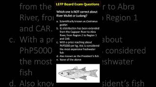 Episode 5 Ludong or Presidents Fish fisheries fisheriesscience fisheriesboardexam review [upl. by Adnahsal161]