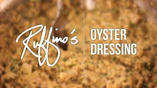 Ruffinos  How to Make Oyster Dressing [upl. by Nela]