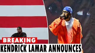 Kendrick Lamar Announces He’ll Be Headlining Super Bowl 2025 Halftime Show [upl. by Norvil664]