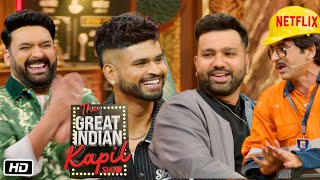 The Great Indian Kapil Show Episode 2 Review Details with Rohit Sharma and Shreyas Iyer [upl. by Semyaj]