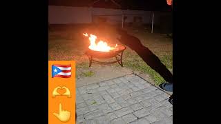 Fire pit in the fall shorts drasweet1 PrinceBowWow [upl. by Adyan]