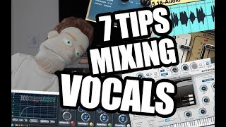 Mixing Vocals in Ableton 7 Tips Compressor Autotune EQ Reverb [upl. by Pain]