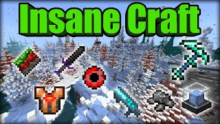 Insane Craft Modpack MCPE Pocket Edition Minecraft [upl. by Rachel]