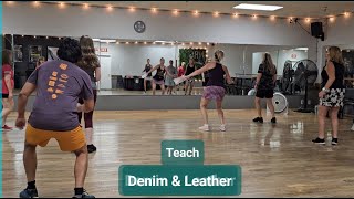 Denim amp Leather Stetson LineDance Teach [upl. by Friedrich]