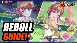 Atelier Resleriana  Reroll Guide [upl. by Notyalc]