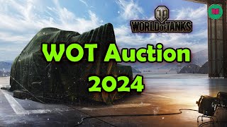 WOT Auction 2024  2428 January with new tanks [upl. by Arbua]