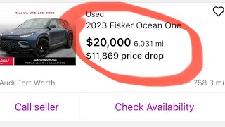 Have Fisker Ocean Prices Hit Rock Bottom [upl. by Casi]