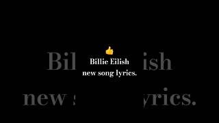 🔥Billie Eilish Lovely 🥺 Song lyrics ❄️ shorts viral motivational song billieeilish lovelysong [upl. by Pathe]