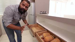 Schalewood കൊണ്ട് നിർമ്മിച്ച ഒരു Contemporary Compact Kitchen [upl. by Aninat]