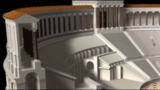 Ancient Rome Theatre of Pompey HD [upl. by Alegre98]