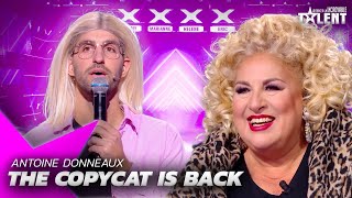 Can you Guess who ANTOINE DONNEAUX impersonates   SemiFinals of Frances Got Talent [upl. by Llertnauq163]