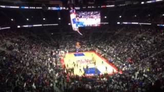 Detroit Pistons final horn sound at The Palace of Auburn Hills [upl. by Amsirac]