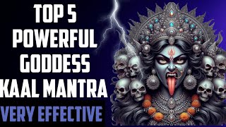 Top 5 Very Powerful Kaali mantras  Kali mantra [upl. by Abibah]