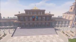 Licheń Bazylika w Minecraft  1 [upl. by Frerichs668]