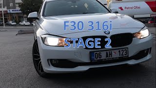 BMW F30 316i STAGE 2 ALINIR MI  NE KADAR ETKİLİ [upl. by Doig707]